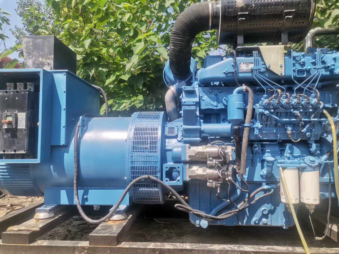 顺昌详细说明降低 800kW 柴油发电机输出电流波动的方法